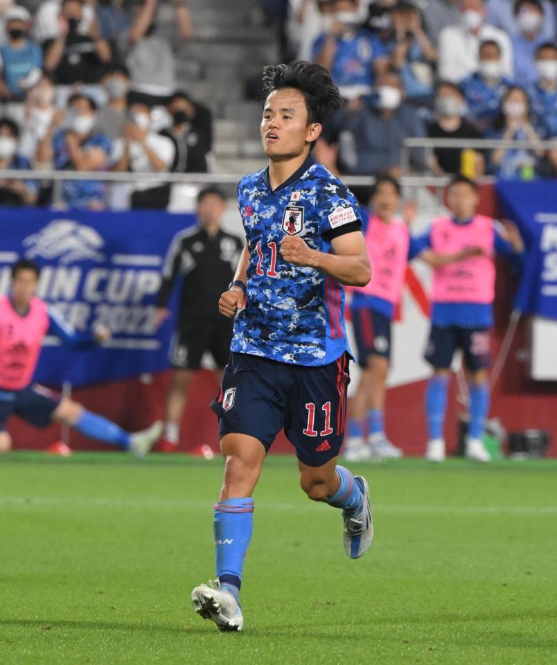 サッカー日本代表 4－1で快勝 久保、前田が代表初ゴール/サッカー