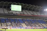 　日本対香港戦が行われたカシマスタジアム（撮影・堀内翔）