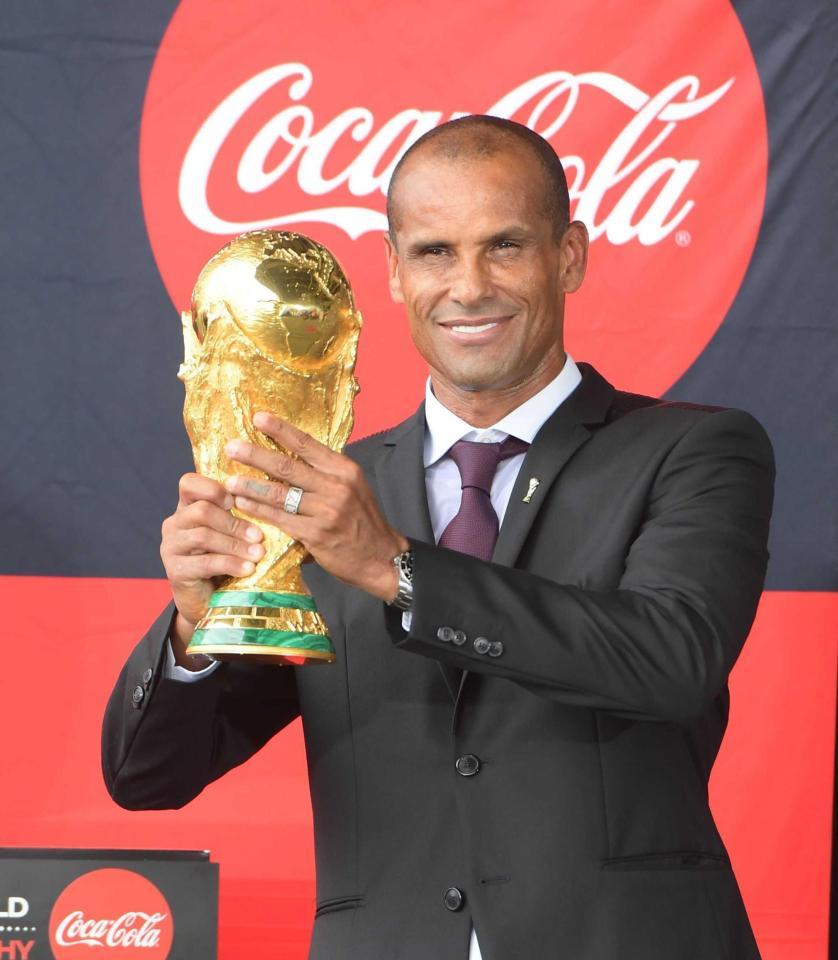 ブラジル製ブラジル代表リバウドシャツ10番サッカーワールドカップ