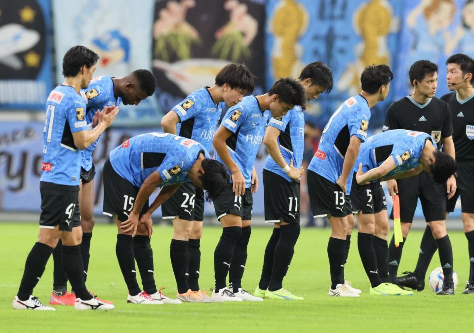 　名古屋に引き分けた川崎イレブン