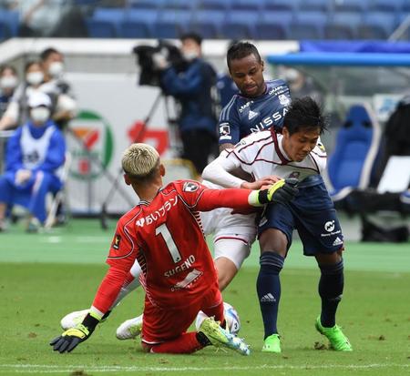 横浜ｍ スコアレスドローで４連勝ならず アンデルソンロペスの先制点はｖａｒで取り消し サッカー デイリースポーツ Online