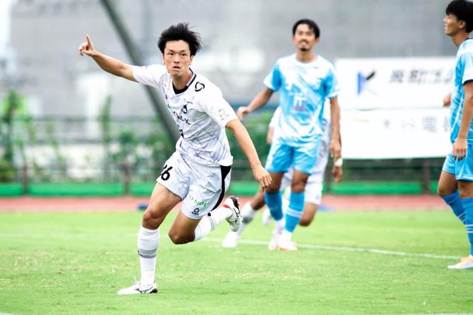 　先制点を決めたＦＣ大阪ＭＦ町田