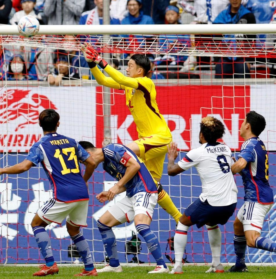 サッカー日本代表 ＧＫ権田修一がけがで離脱 ２３日米国戦で背中を打ち途中交代/サッカー/デイリースポーツ online