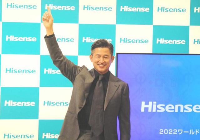 カズ　Ｗ杯代表発表時の楽しみ？「また岡田さんと僕のシーンがたくさん出てくるかな」