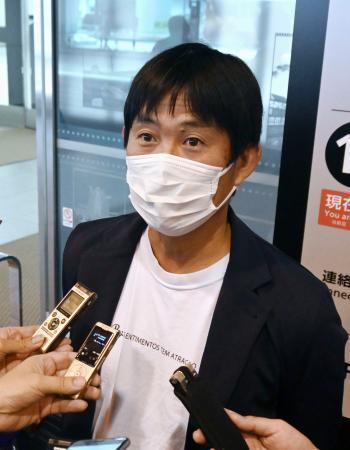 サッカーＷ杯代表「ほぼ固まる」森保監督、欧州から帰国