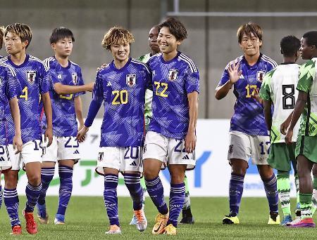 日本がナイジェリアに勝利サッカー女子国際親善試合