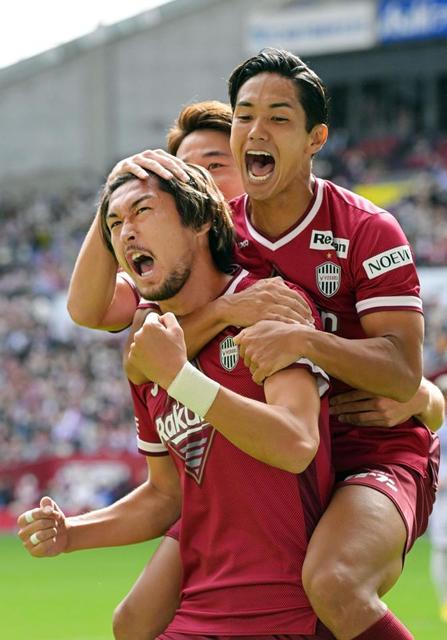 Ｊ１神戸　大量４ゴールで今季初４連勝　小林が２戦連発　退場者出した３位広島を圧倒