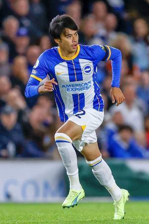 三笘は後半途中から出場プレミアリーグ