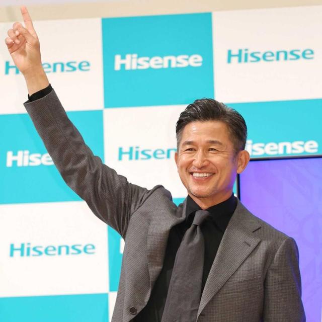 ＪＦＬ鈴鹿　５５歳カズに契約延長を要請　プロ３７年目の今季は１３試合に出場