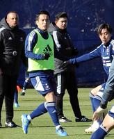 　新練習場で始動したＪ１横浜・水沼