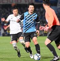 　開幕戦に先発出場した川崎・家長昭博（撮影・堀内翔）