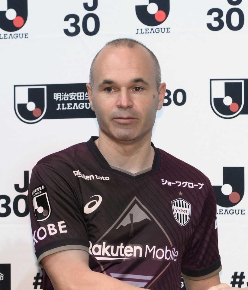 　コンディション不良で調整が遅れているイニエスタ