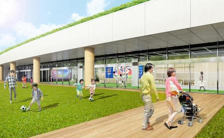 　施設の外観イメージ図ⓒＪＦＡ