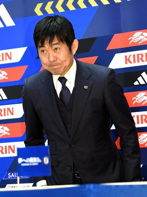 日本代表・森保監督　吉田、長友らベテラン選出外の理由に言及「計算できるところがある」「選手層を厚くして」