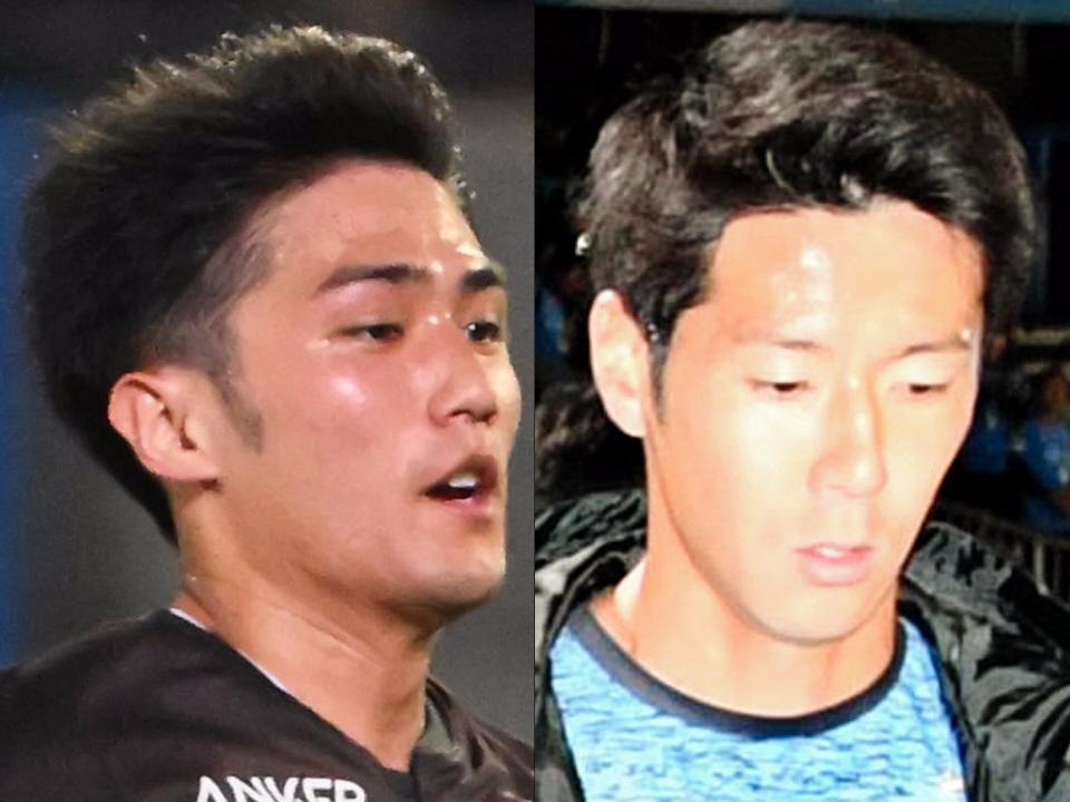 　大島僚太（左）と山村和也