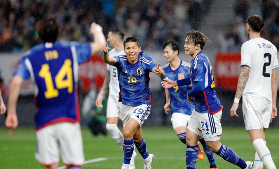 第2次森保J 初陣はウルグアイと1－1引き分け 先制許すも途中起用の