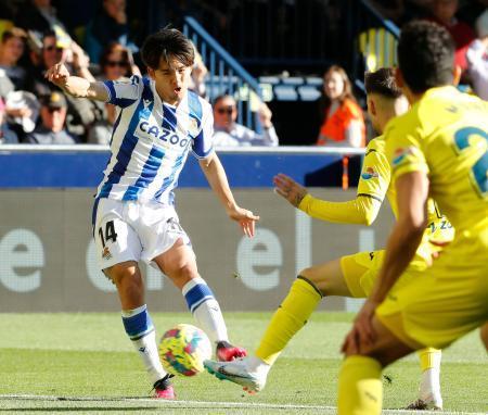 久保は後半途中まで出場　スペイン１部、チーム敗れる