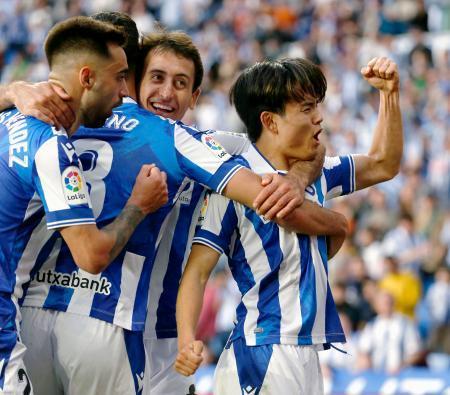 久保が日本選手最多６点目　スペイン１部リーグ