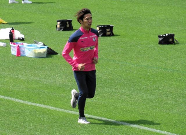 Ｃ大阪・清武　離脱後初の屋外ラン、本人は「まだまだ全然」も小菊監督は５月の実戦復帰を想定