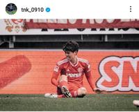 　田中碧のインスタグラム（ｔｎｋ＿０９１０）から