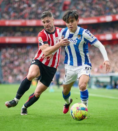 久保は後半途中までプレー　スペイン１部、ビルバオに敗れる