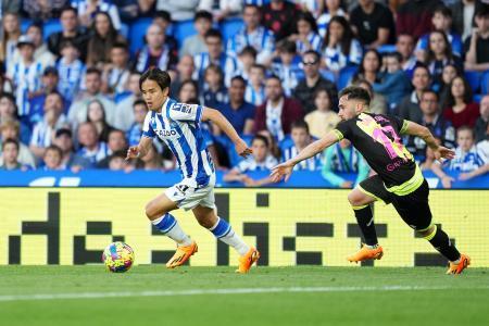 久保は途中出場　スペイン１部リーグ