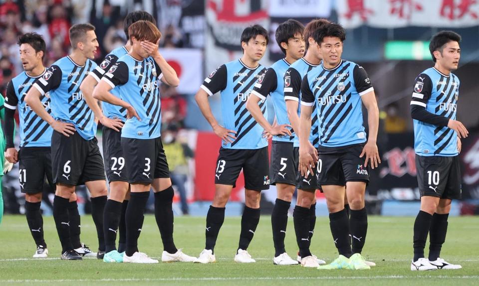 　浦和と引き分けた川崎イレブン