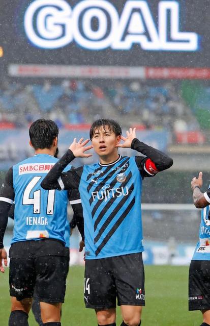 ３連勝で暫定６位浮上の川崎　Ｖ弾の脇坂泰斗「４連勝、５連勝としていければ」