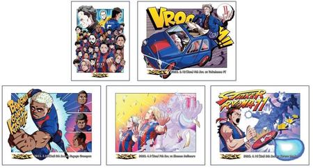 　ＦＣ東京が６月３日の横浜Ｍ戦に来場者へ先着で配布する「めちゃコマクリアファイル」のデザイン（©Ｆ．Ｃ．ＴＯＫＹＯ）