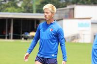 　１４日の名古屋戦へ向けて練習で汗を流す鹿島ＦＷ鈴木優磨©ＫＡＳＨＩＭＡ　ＡＮＴＬＥＲＳ