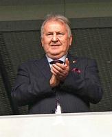 　観戦に訪れたジーコ氏