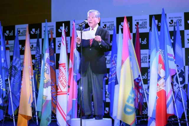 初代チェアマン川淵三郎氏 実は緊張していた？ 開幕戦の開会宣言を30