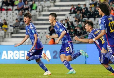 日本、コロンビアに敗れる　サッカーのＵ-２０Ｗ杯第５日