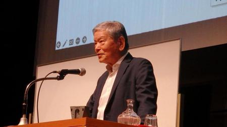 川淵三郎氏が講演会で約２００人のファンへ「常識を破って考えない限り」と熱いメッセージ