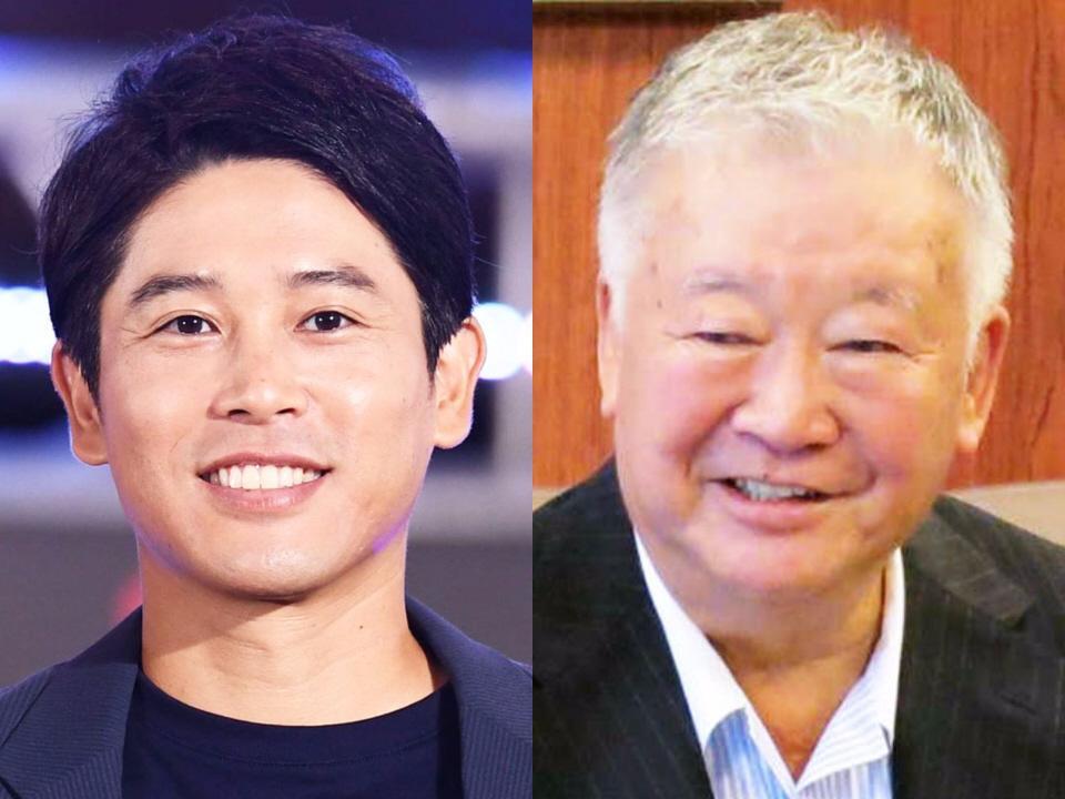 　内田篤人氏（左）とセルジオ越後氏