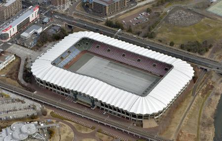 　Ｊ２仙台のホーム、ユアテックスタジアム仙台＝仙台市