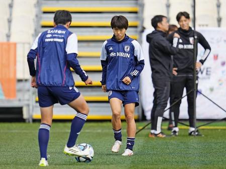 なでしこ１９歳・浜野　肩負傷から練習に一部参加　１次Ｌ最終戦スペイン戦へ汗