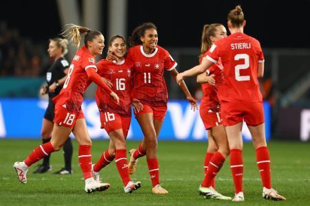 スイス、ノルウェーが突破　サッカー女子Ｗ杯、１次リーグ
