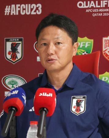 Ｕ-２２大岩監督「いい準備を」　７日未明に五輪予選初戦