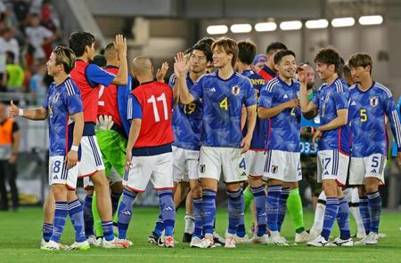 日本代表　４－１でドイツに完勝　森保監督「チャレンジしていくことをチームとしてやれた」ＤＦ冨安「Ｗ杯の勝利とは、違った勝利」