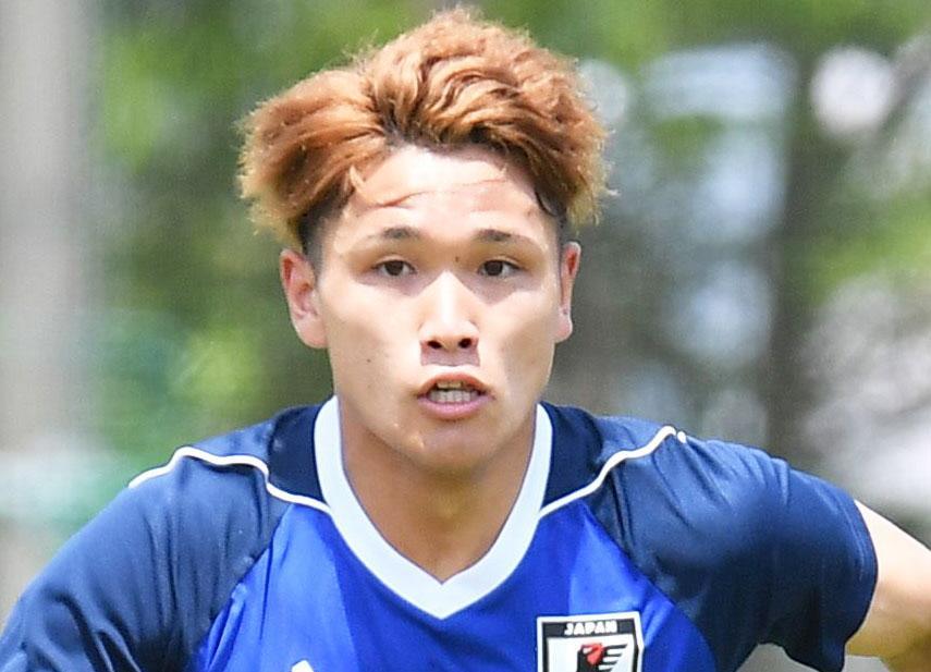 　Ｕ－２２日本代表・松木玖生