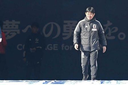 日本代表・森保監督　「初夢はＷ杯で日本が優勝する夢をみたい」　史上初元日代表戦へ若手中心布陣で２４年最高のスタートを