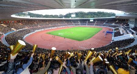 ２６日は予定通り平壌開催　サッカーＷ杯予選の北朝鮮戦