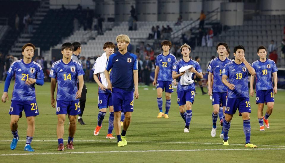 　韓国に敗れたＵ－23日本代表。Ｂ組２位通過で準々決勝に臨む