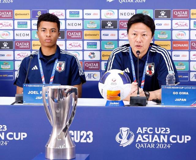U－23日本代表・藤田譲瑠チマ主将がアジア杯決勝前日会見で苦笑い