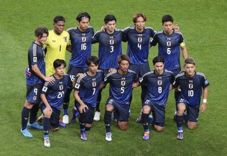 日本は中国と初戦、三笘ら先発　サッカーＷ杯アジア最終予選