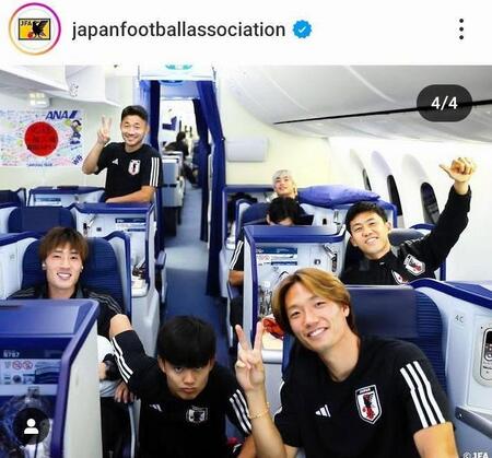 　ＪＦＡの公式インスタグラム＠ｊａｐａｎｆｏｏｔｂａｌｌａｓｓｏｃｉａｔｉｏｎより