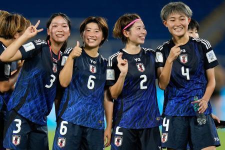 日本が３大会連続で決勝進出　サッカーＵ-２０女子Ｗ杯