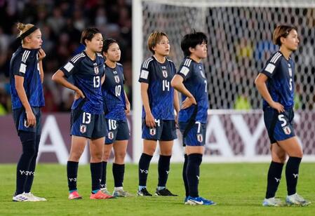 　決勝で北朝鮮に敗れたＵ－２０女子日本代表（ＡＰ＝共同）