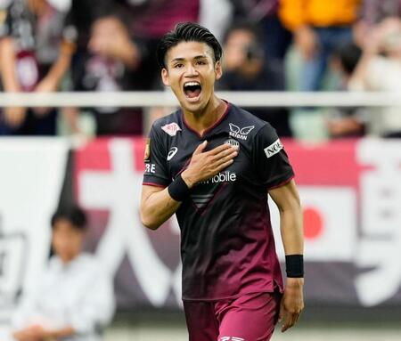 神戸　天皇杯１９年以来の優勝へあと１　宮代が先制ヘッド、佐々木は３回戦から４戦連続得点